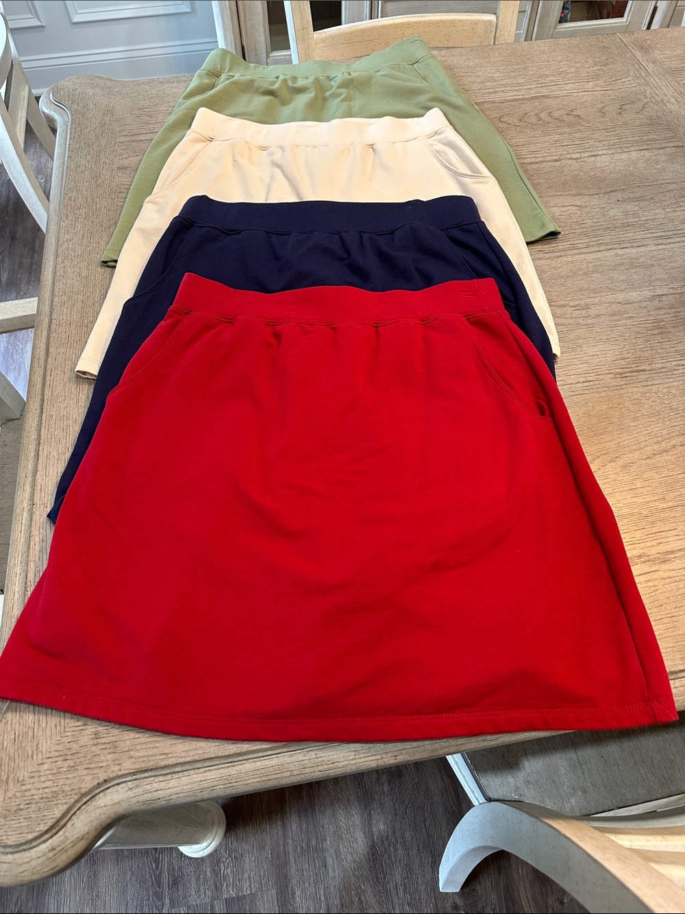 D&CO Essentials - Red, Navy, Cream, Sage